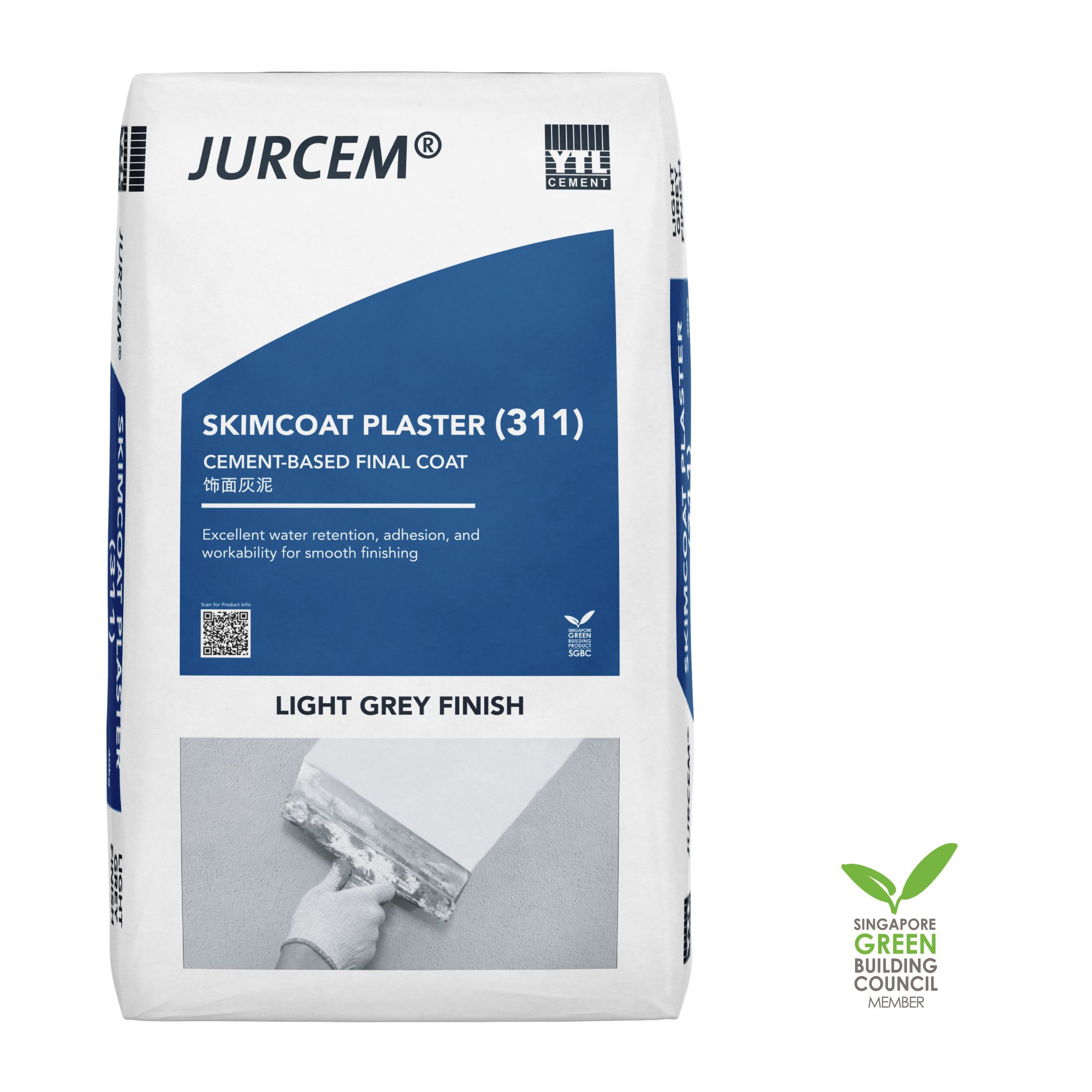 【Isolet】 YTL Cement Singapore | Skimcoat Plaster (311)